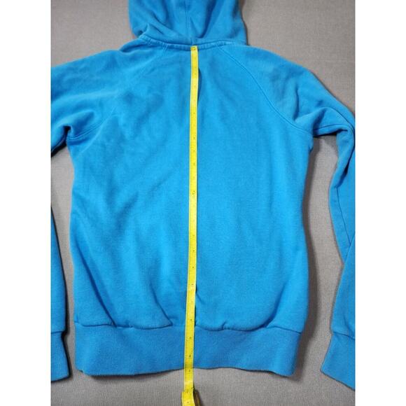 Nike Kids Full Zip Hoodie S Small Light Blue 506311 - Picture 4 of 7
